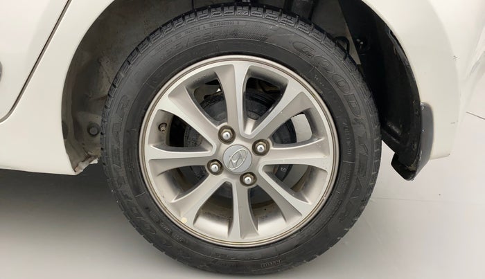 2016 Hyundai Grand i10 ASTA (O) AT 1.2 KAPPA VTVT, Petrol, Automatic, 59,766 km, Left Rear Wheel
