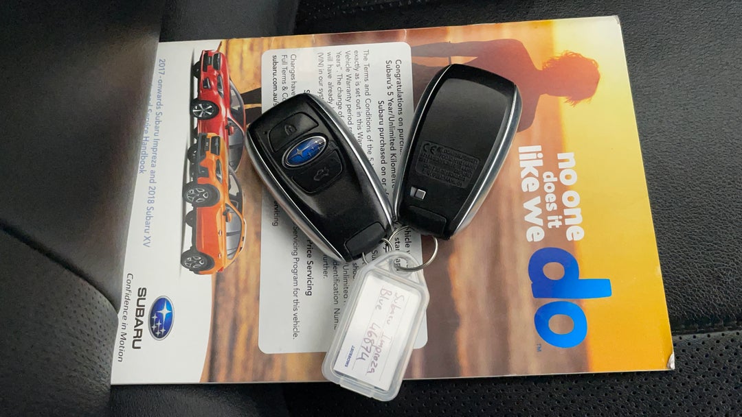 2018 Subaru Impreza 2.0i-s (awd), Automatic, 130268 km, Key Close-up