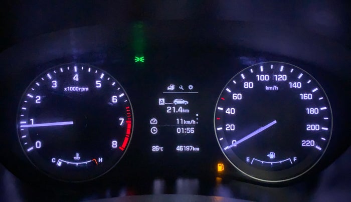 2016 Hyundai Elite i20 ASTA 1.2 (O), Petrol, Manual, 46,177 km, Odometer Image