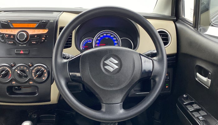 2018 Maruti Wagon R 1.0 VXI AMT, Petrol, Automatic, 14,359 km, Steering Wheel Close Up