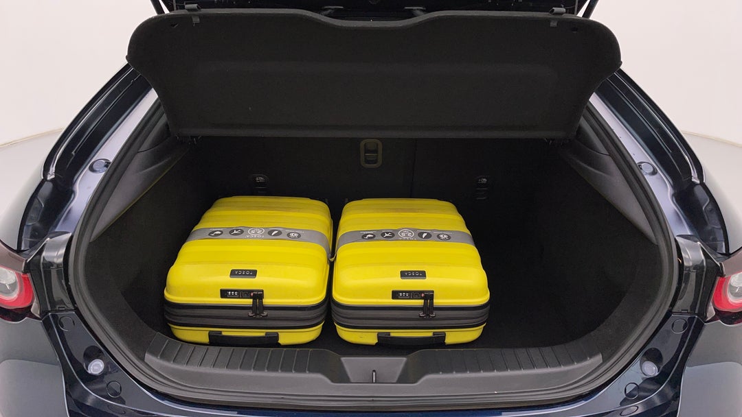 Boot Inside View with Luggage