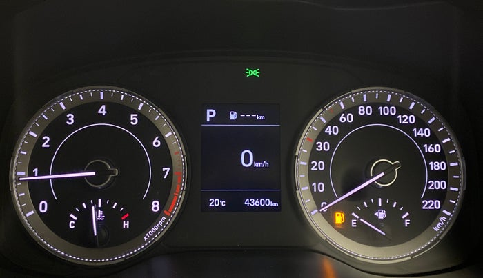 2019 Hyundai VENUE 1.0 TURBO GDI SX+ AT, Petrol, Automatic, 43,600 km, Odometer Image