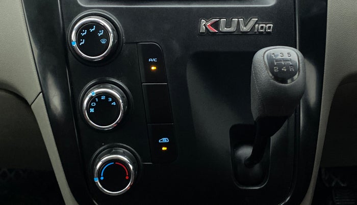 2016 Mahindra Kuv100 K2 6 STR, Petrol, Manual, 31,976 km, Gear Lever