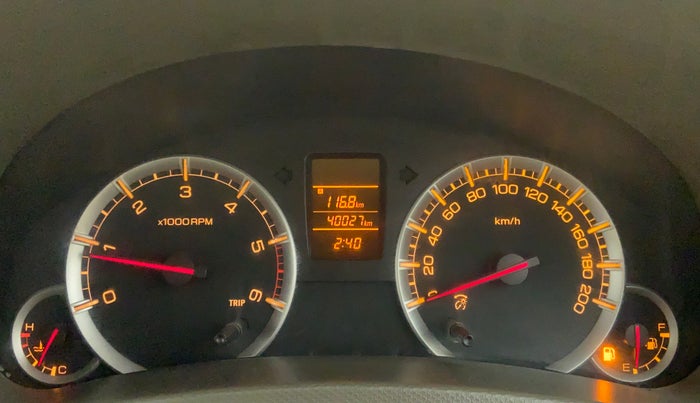 2013 Maruti Ertiga VDI ABS, Diesel, Manual, 39,984 km, Odometer Image