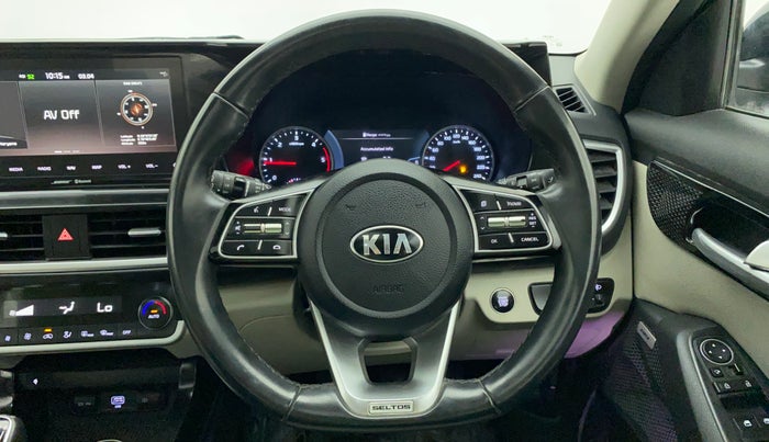 2021 KIA SELTOS HTX PLUS 1.5 DIESEL, Diesel, Manual, 45,515 km, Steering Wheel Close Up