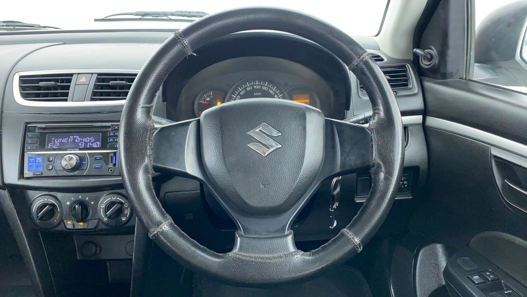 Steering Wheel Close Up