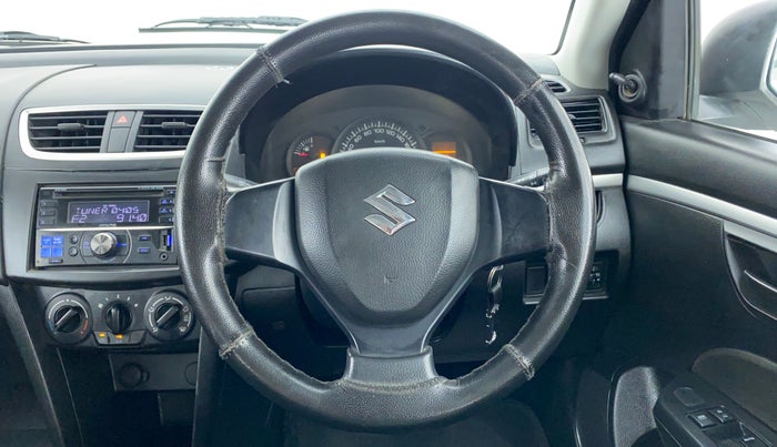 2015 Maruti Swift LXI D, Petrol, Manual, 41,648 km, Steering Wheel Close Up