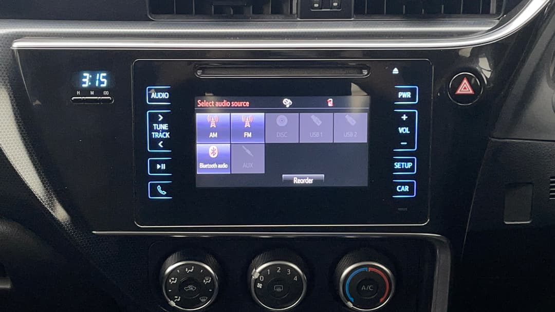 2017 Toyota Corolla Ascent, Automatic, 79272 km, Infotainment System