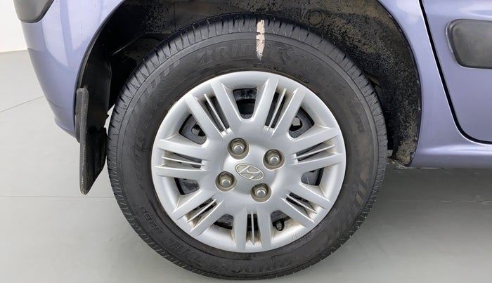 2010 Hyundai Santro Xing GLS, Petrol, Manual, 52,265 km, Right Rear Wheel