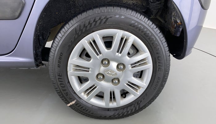 2010 Hyundai Santro Xing GLS, Petrol, Manual, 52,265 km, Left Rear Wheel