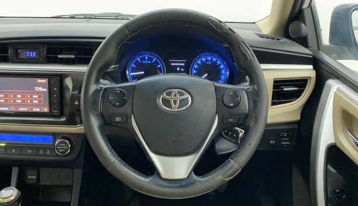 2014 Toyota Corolla Altis G PETROL, Petrol, Manual, 83,820 km, Steering Wheel Close Up