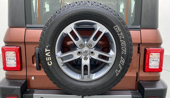 2021 Mahindra Thar LX HT PETROL 4WD MT, Petrol, Manual, 14,452 km, Spare Tyre