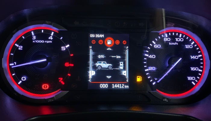 2021 Mahindra Thar LX HT PETROL 4WD MT, Petrol, Manual, 14,452 km, Odometer Image