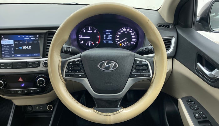 2019 Hyundai Verna 1.6 CRDI SX, Diesel, Manual, 62,996 km, Steering Wheel Close Up