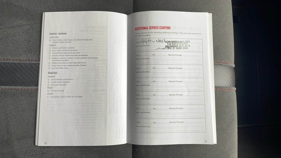 2016 Holden Commodore Sv6 Black Edition, Automatic, 55128 km, Service History