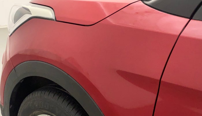 2016 Hyundai Creta SX PLUS 1.6 PETROL, Petrol, Manual, 41,297 km, Left fender - Paint has minor damage