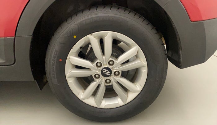 2016 Hyundai Creta SX PLUS 1.6 PETROL, Petrol, Manual, 41,297 km, Left Rear Wheel