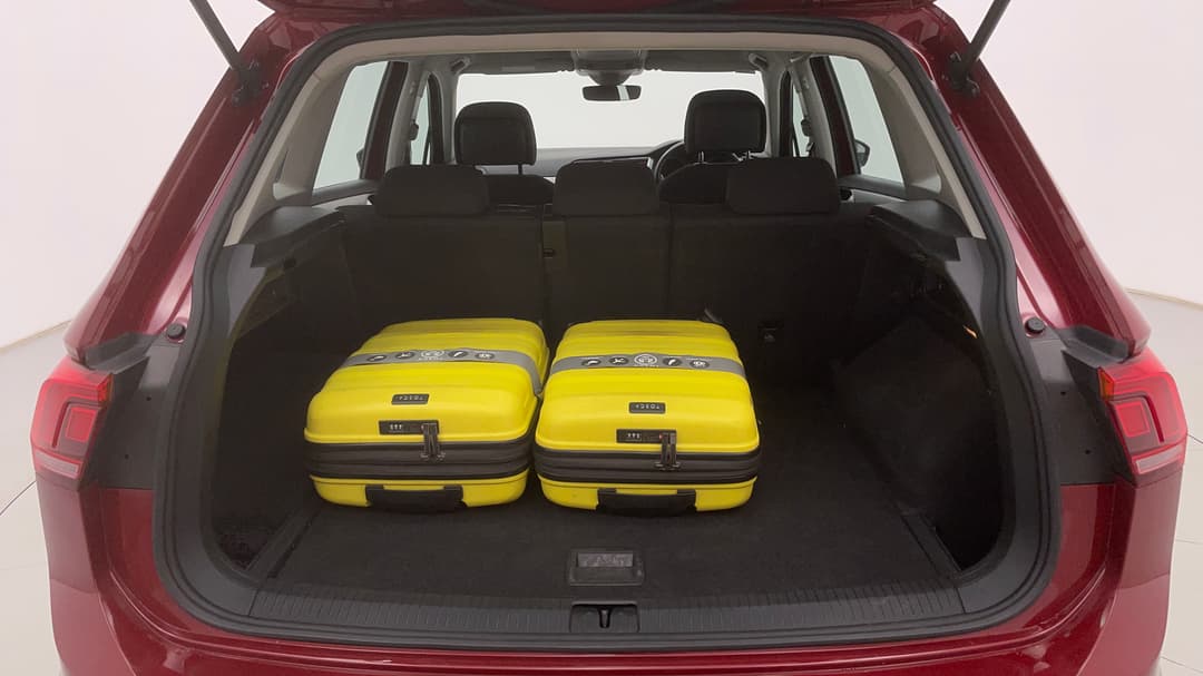 Boot Inside View with Luggage