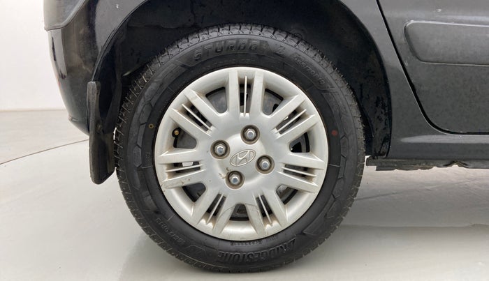 2010 Hyundai Santro Xing GLS, Petrol, Manual, 76,387 km, Right Rear Wheel