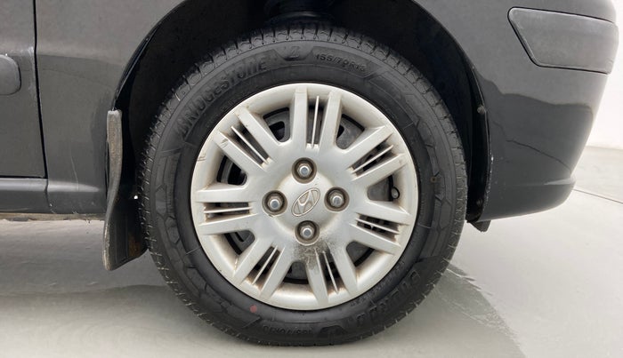 2010 Hyundai Santro Xing GLS, Petrol, Manual, 76,387 km, Right Front Wheel
