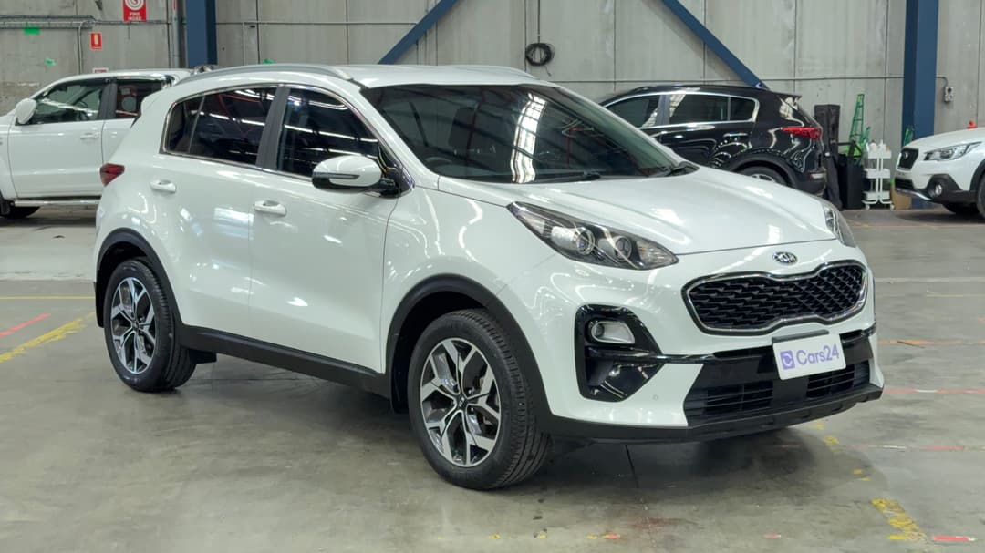 2019 Kia Sportage Si Premium (FWD), Automatic, 98228 km, Right Front Diagonal (45- Degree) View