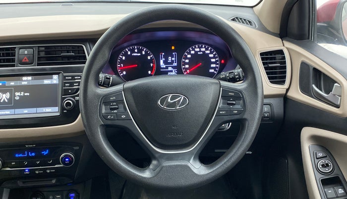 2018 Hyundai Elite i20 ASTA 1.2, Petrol, Manual, 20,999 km, Steering Wheel Close Up