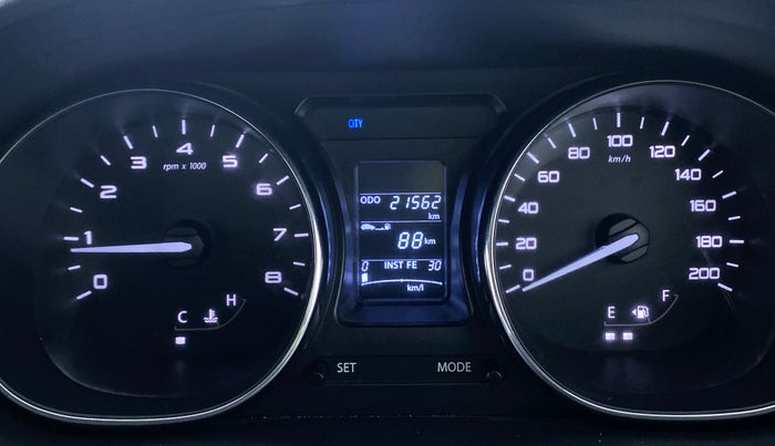 2018 Tata Tiago XZ 1.2 REVOTRON, Petrol, Manual, 21,599 km, Odometer Image