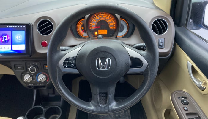 2013 Honda Brio 1.2 S MT I VTEC, Petrol, Manual, 47,610 km, Steering Wheel Close Up