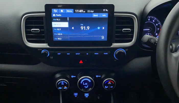 2019 Hyundai VENUE SX 1.0 (O) TURBO, Petrol, Manual, 26,422 km, Air Conditioner