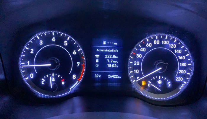 2019 Hyundai VENUE SX 1.0 (O) TURBO, Petrol, Manual, 26,422 km, Odometer Image