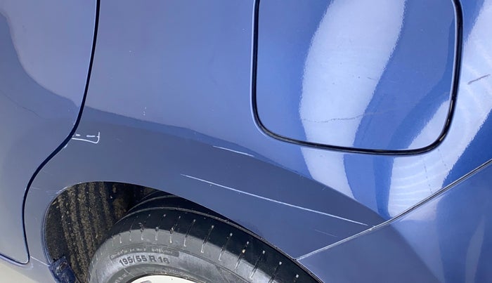 2019 Maruti Baleno ZETA PETROL 1.2, Petrol, Manual, 55,153 km, Left quarter panel - Minor scratches