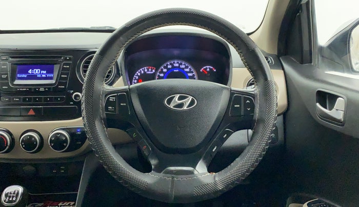 2016 Hyundai Grand i10 ASTA 1.2 KAPPA VTVT, Petrol, Manual, 58,392 km, Steering Wheel Close Up