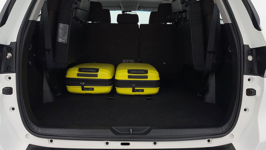 Boot Inside View with Luggage