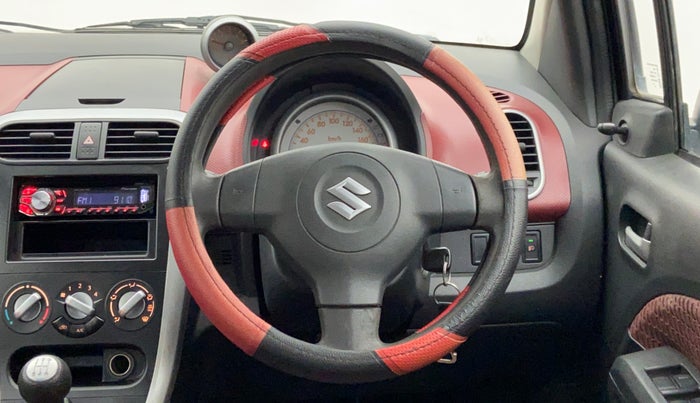 2014 Maruti Ritz VXI BS IV, Petrol, Manual, 54,165 km, Steering Wheel