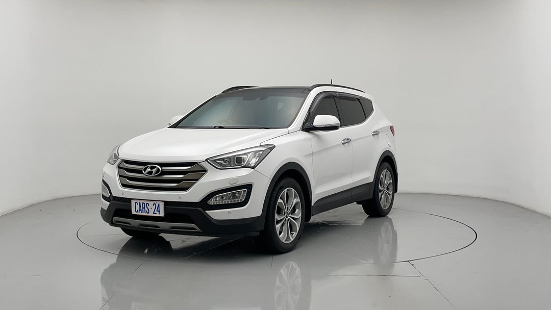2015 Hyundai Santa Fe Highlander Crdi (4x4), Automatic, 127312 km, Left Front Diagonal (45- Degree) View