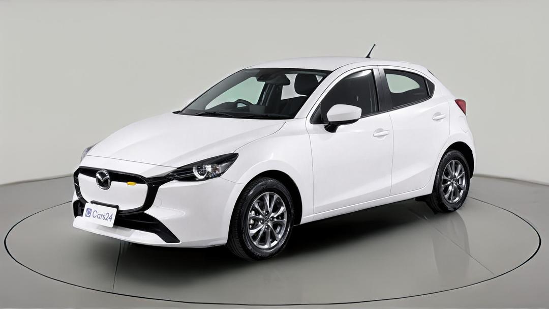 2024 Mazda Mazda2 G15 Pure, Automatic, 11805 km, Left Front Diagonal (45- Degree) View