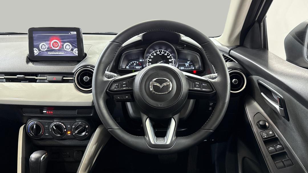 2024 Mazda Mazda2 G15 Pure, Automatic, 11805 km, Steering Wheel Close-up