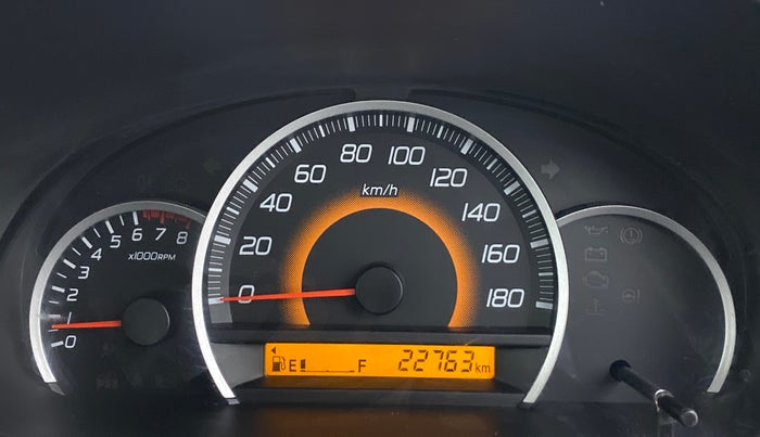 2016 Maruti Wagon R 1.0 VXI, Petrol, Manual, 22,847 km, Odometer Image