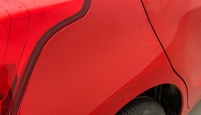 2019 Maruti Swift LXI, Petrol, Manual, 11,206 km, Right quarter panel - Minor scratches
