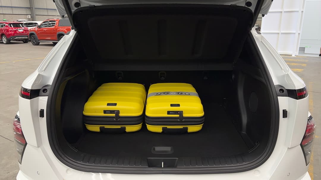 2023 Hyundai Kona N Line Premium Srf (AWD), Automatic, 31922 km, Boot Inside View with Luggage