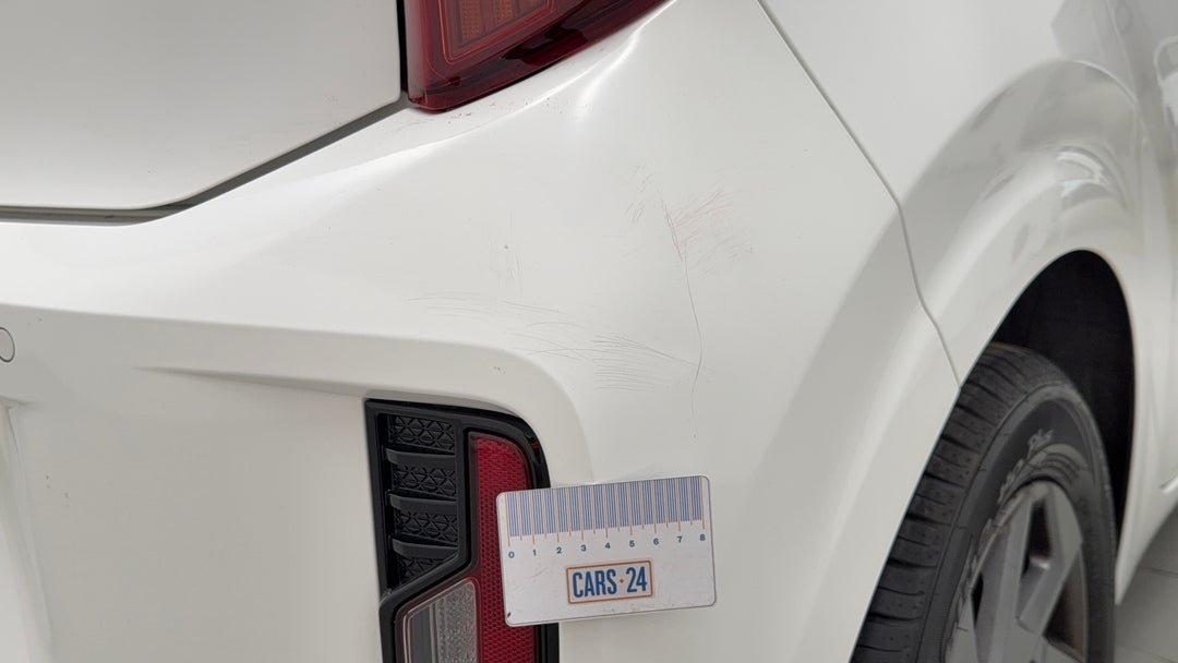 Bumper Rear Paint flaking