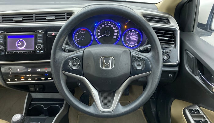 2016 Honda City V MT PETROL, Petrol, Manual, 64,273 km, Steering Wheel Close Up