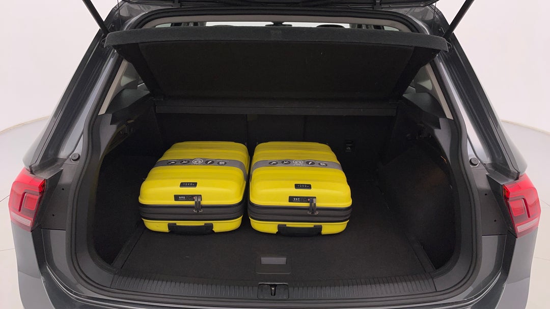 Boot Inside View with Luggage