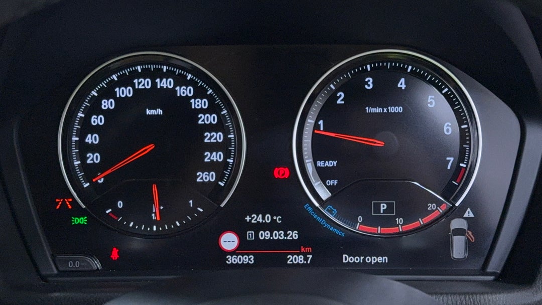 2019 BMW X1 sDrive 20i M Sport, Automatic, 36093 km, Odometer View