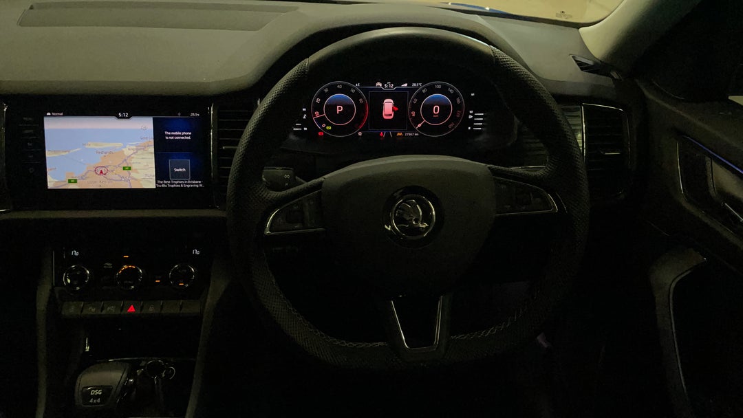 Steering Wheel Close-up