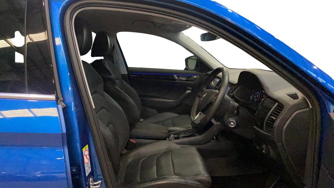 Right Side Front Door Cabin View