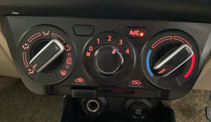 2020 Maruti Dzire VXI AMT, Petrol, Automatic, 55,344 km, AC Unit - Minor issue in the heater switch