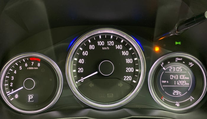 2017 Honda City V CVT, Petrol, Automatic, 43,106 km, Odometer Image