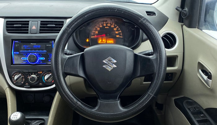 2014 Maruti Celerio VXI d, Petrol, Manual, 63,064 km, Steering Wheel Close Up