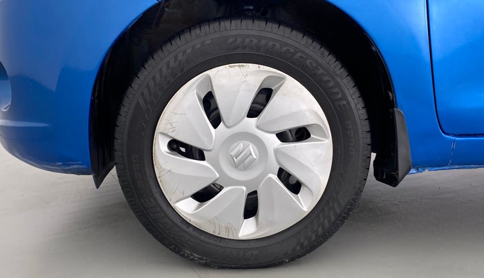 2014 Maruti Celerio VXI d, Petrol, Manual, 63,064 km, Left Front Wheel